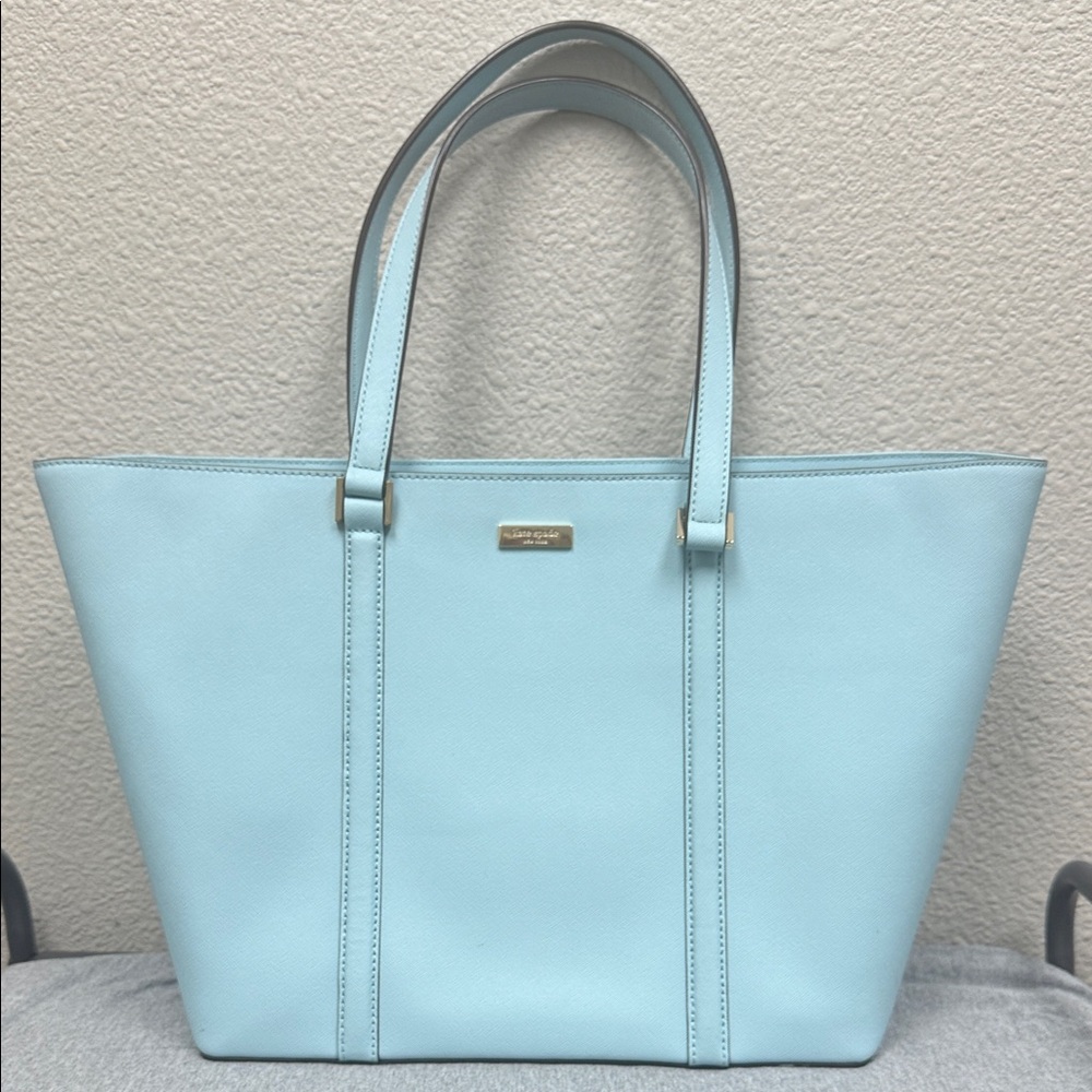 Kate Spade Sky Blue XL Tote Bag